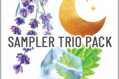 NEW! Sampler Trio Size & Packaging