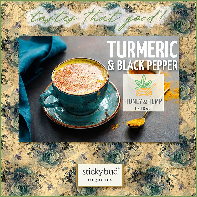 Honey & Hemp Turmeric & Black Pepper Extract